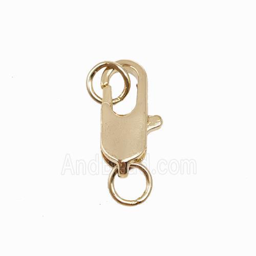 Copper Clasp Lt.Gold Plated