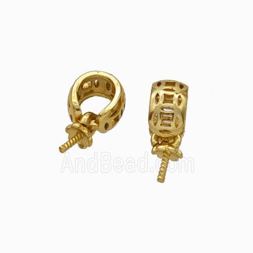 Copper Bail Gold Plated
