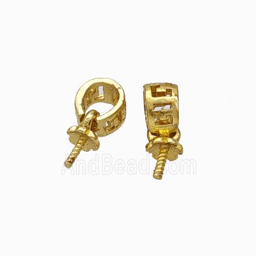 Copper Bail Gold Plated