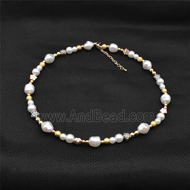 Pearlized ABS Resin Bracelet