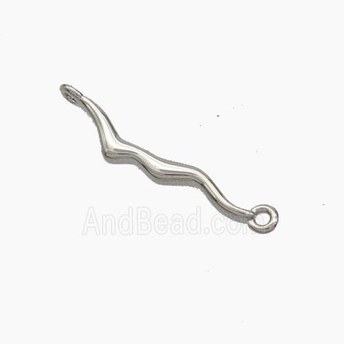 Copper Stick Connector Platinum Plated