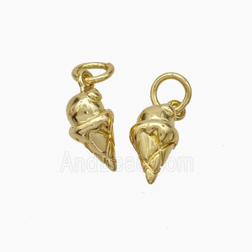 Copper Bullet Pendant Gold Plated