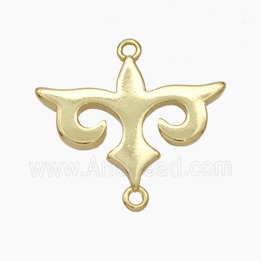 Totem Symbols Charms Copper Connector Gold Plated