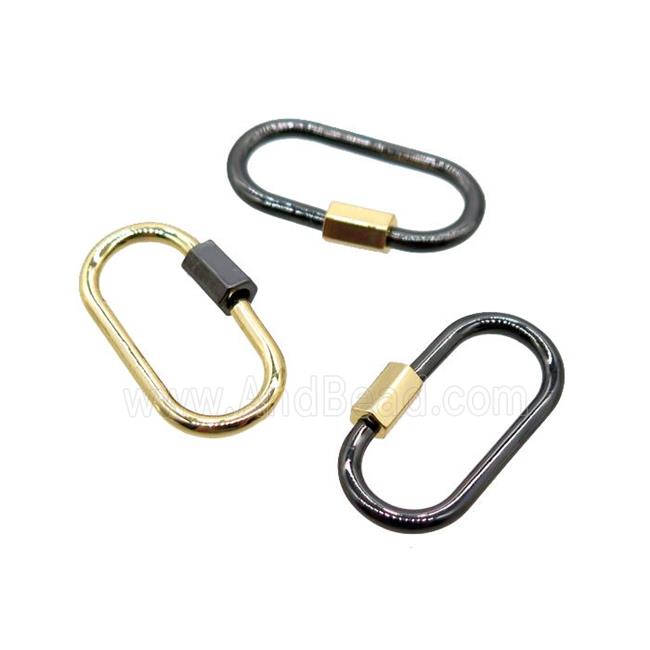 copper Carabiner locker, mix