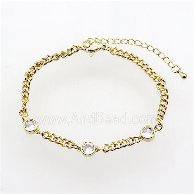 copper Bracelet, adjustable, gold plated