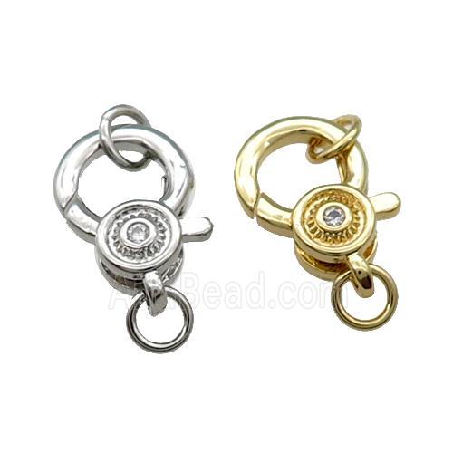 Copper Lobster Clasp Mixed