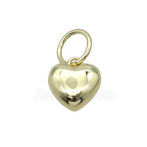 Copper Heart Pendant Gold Plated