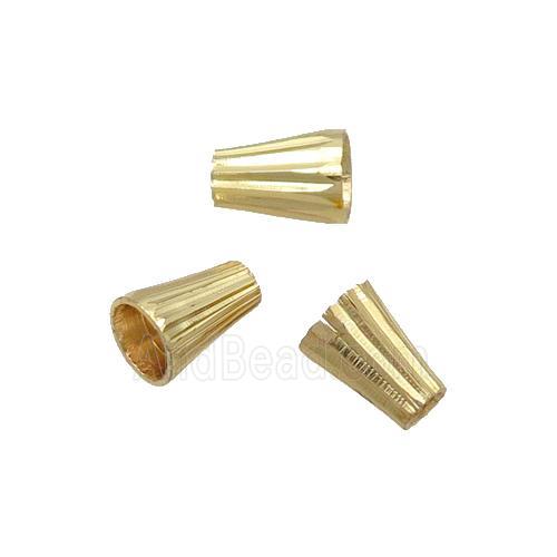 Copper Tassel Bail 18K Gold Plated