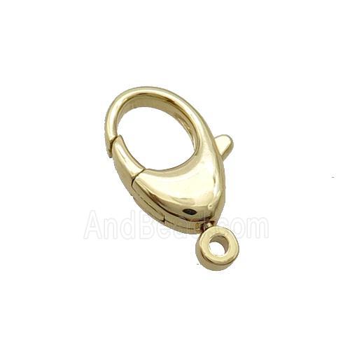 Copper Lobster Clasp Gold Plated