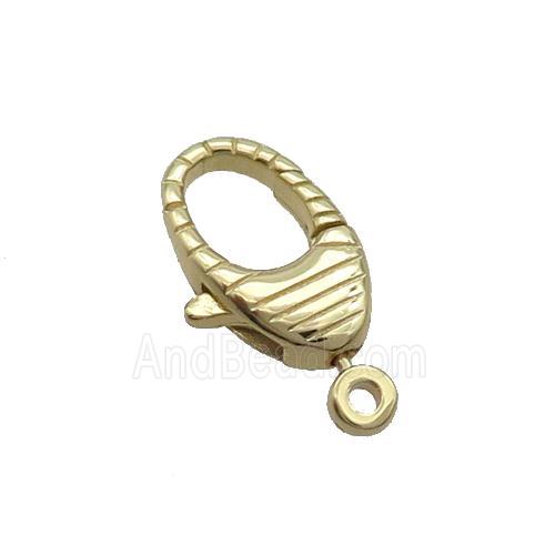 Copper Lobster Clasp Gold Plated