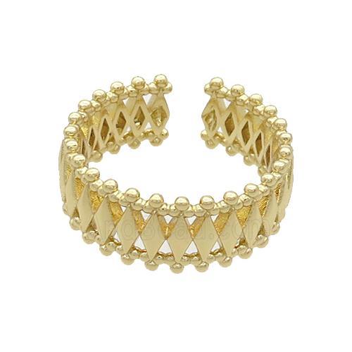 Copper Ring Gold Plated