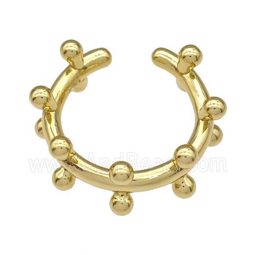 Copper Rings Gold Plated