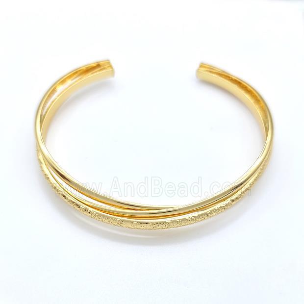Copper Bangles Gold PLated