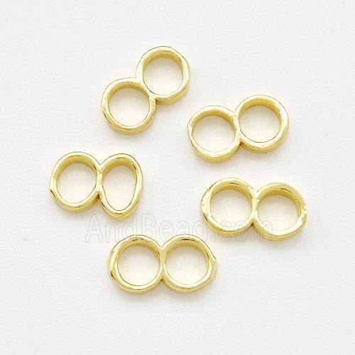 Copper 8-Link Connector Gold Plated