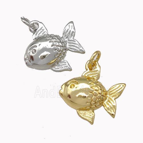 Copper Fish Pendant Mixed