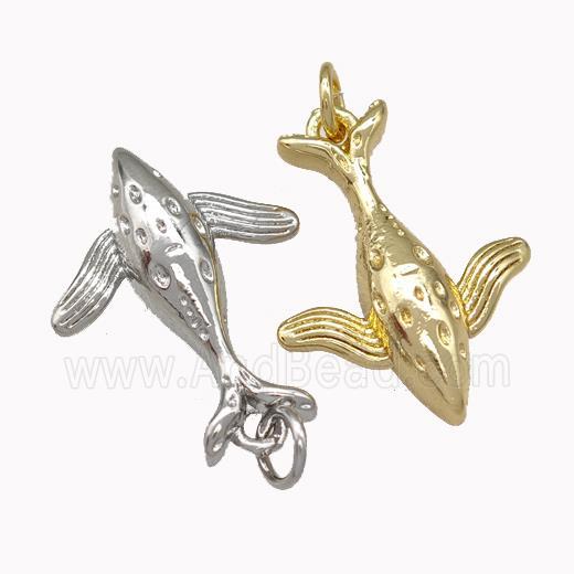 Copper Shark Charms Pendant Mixed