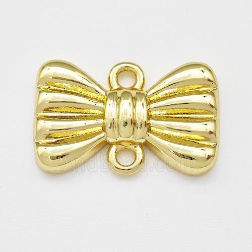 Copper Bow Connector Gold Plated