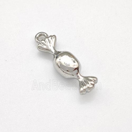 Copper Candy Charms Pendant Platinum Plated
