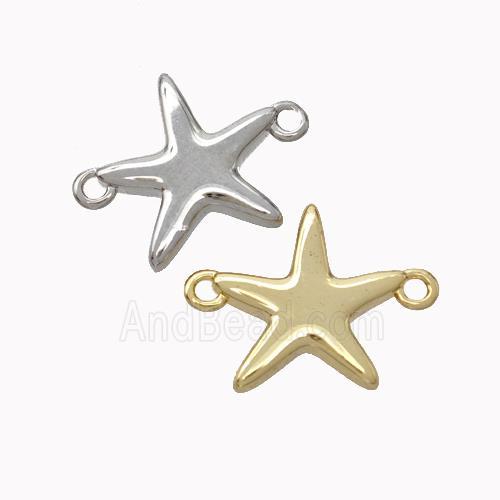 Copper Starfish Connector Mixed