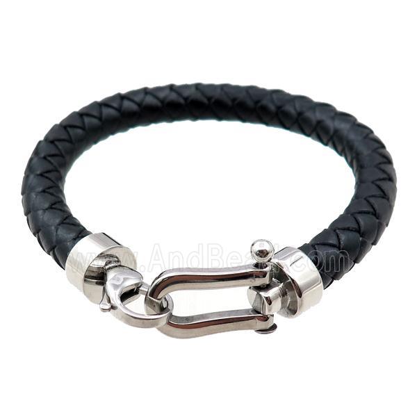 PU leather bracelets
