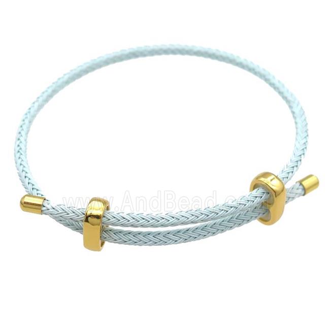 Tiger Tail Steel Bracelet, adjustable