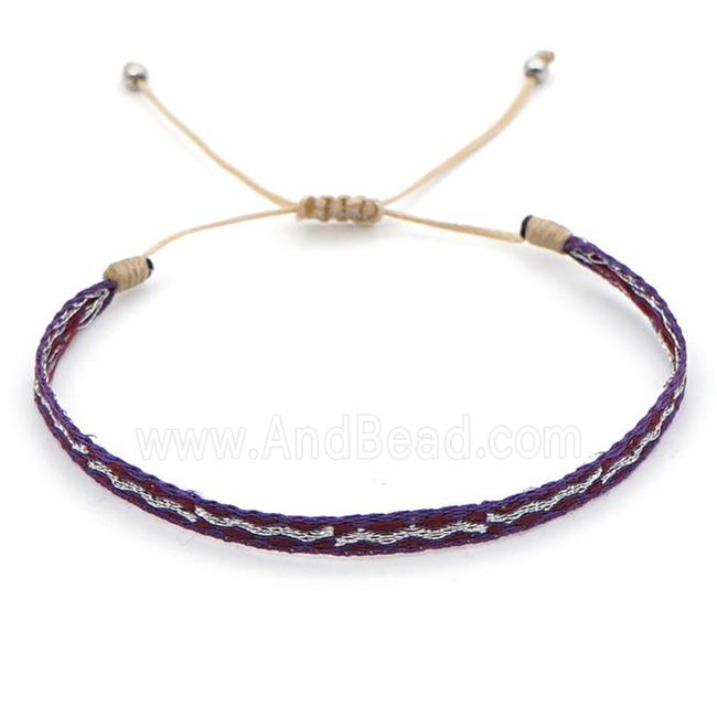 nepal style Handmade braid Bracelet, adjustable