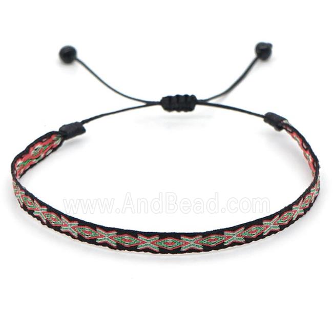 nepal style Handmade braid Bracelet, adjustable