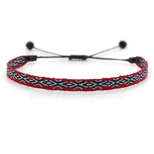 nepal style Handmade braid Bracelet, adjustable