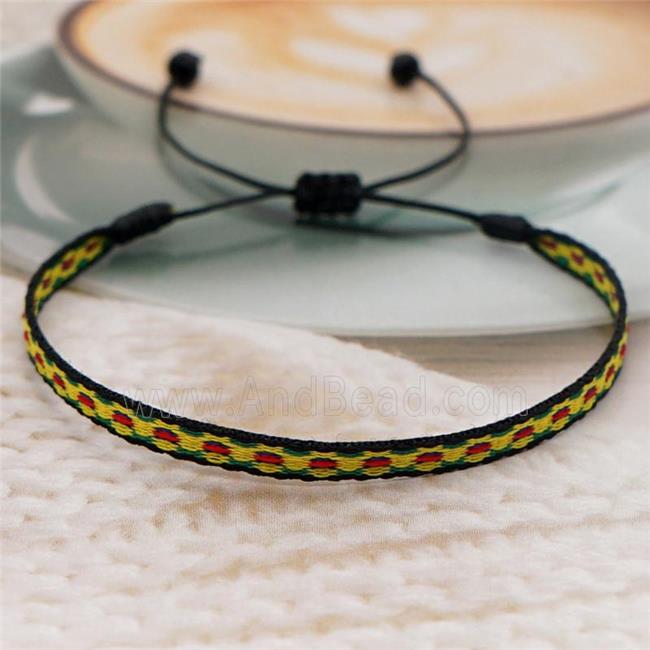 nepal style Handmade braid Bracelet, adjustable