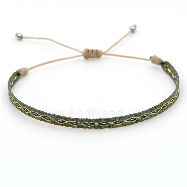 nepal style Handmade braid Bracelet, adjustable