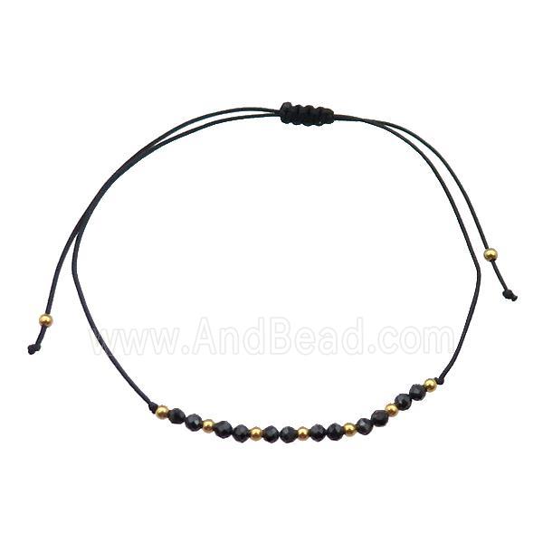 Tourmaline Bracelet Adjustable Multicolor