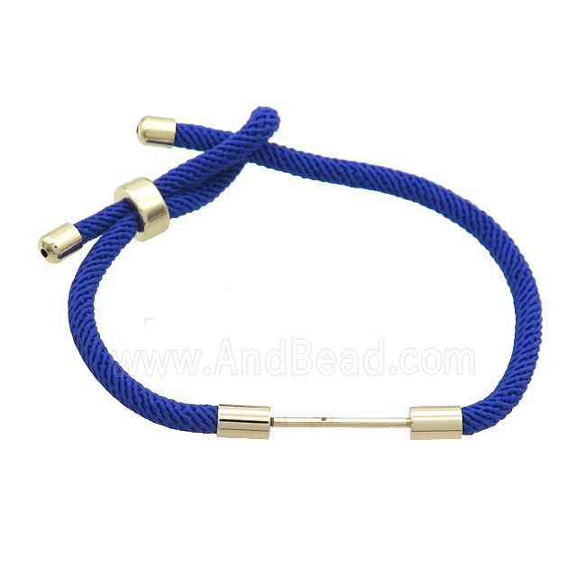 Royalblue Nylon Bracelet Chain