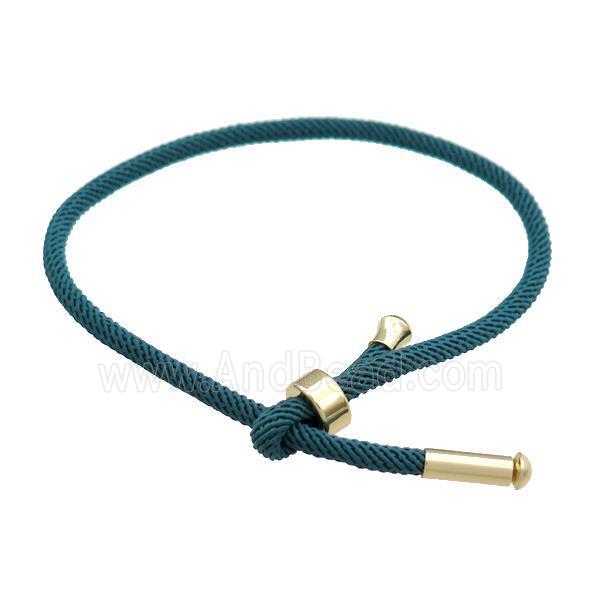 Nylon Bracelet Adjustable InkBlue