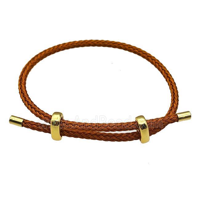 Tiger Tail Steel Bracelet Adjustable