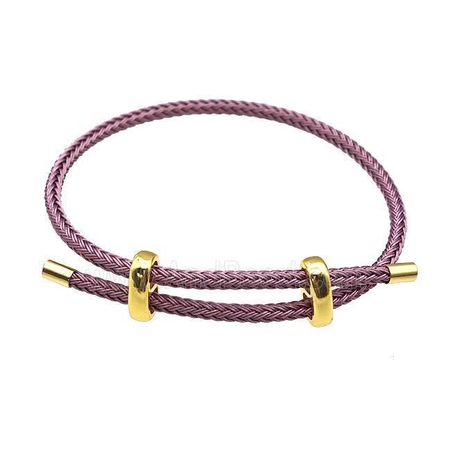 Tiger Tail Steel Bracelet Adjustable