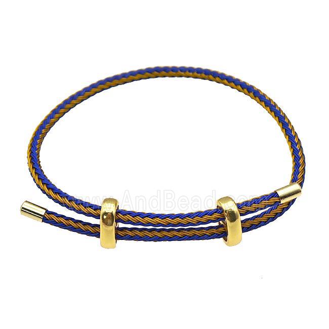Tiger Tail Steel Bracelet, adjustable