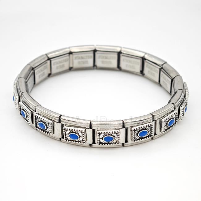 Stainless Steel Module Bracelet Eye