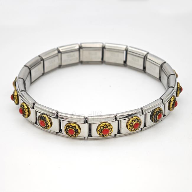 Stainless Steel Module Bracelet