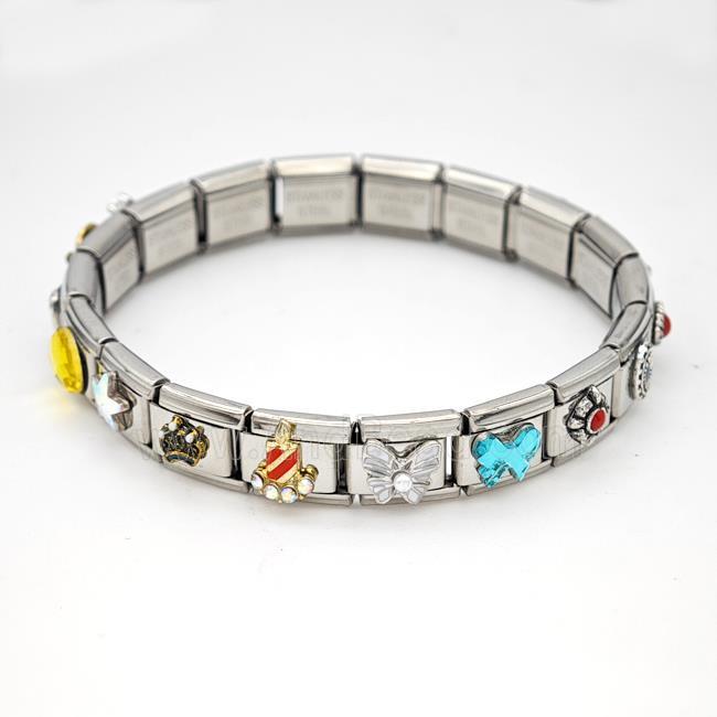 Stainless Steel Module Bracelet Mixed