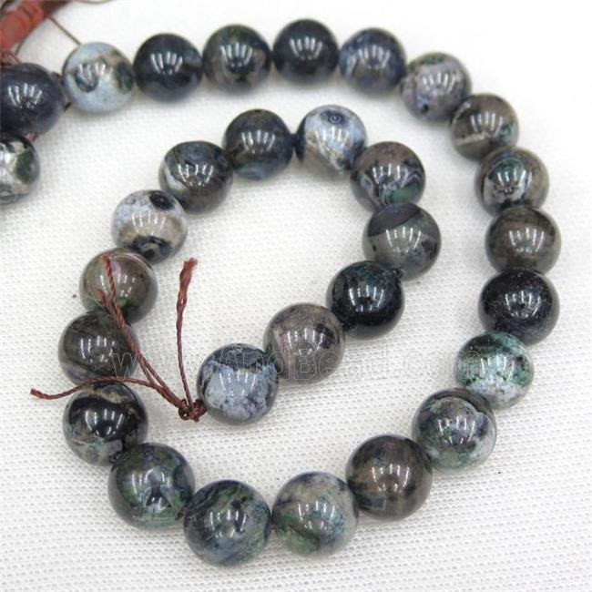 round fire Agate Beads