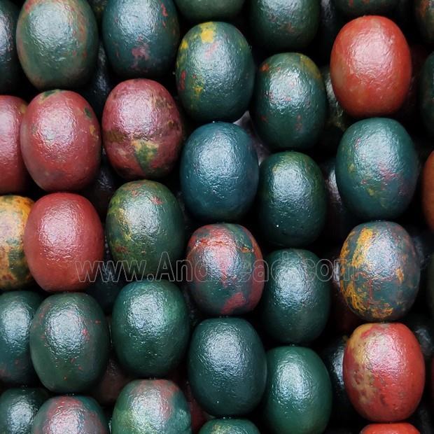 Quartzite Beads Multicolor Matte Barrel