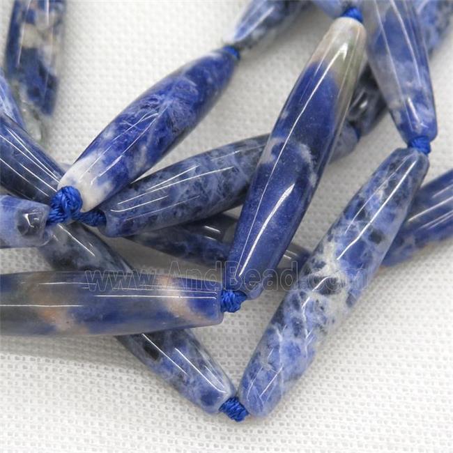 blue Sodalite rice Beads