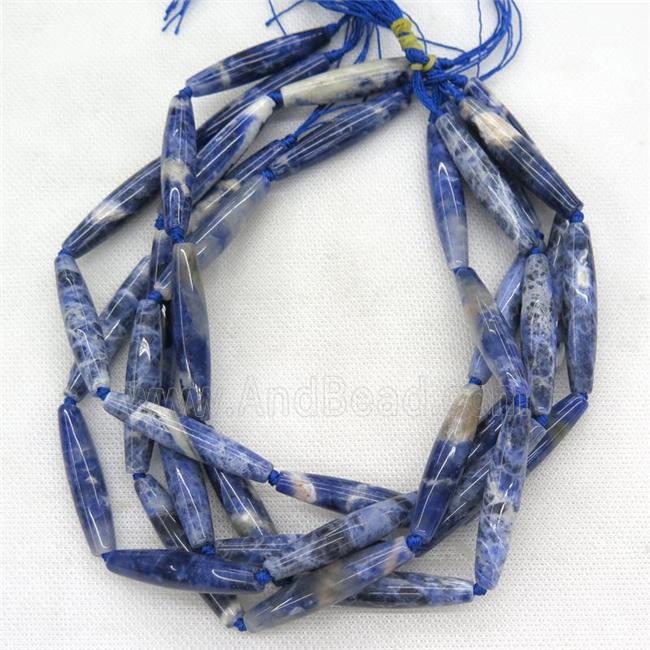 blue Sodalite rice Beads