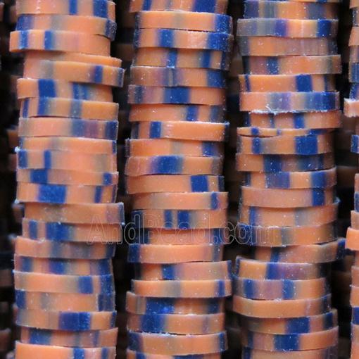 Fimo Polymer Clay heishi beads, multicolor