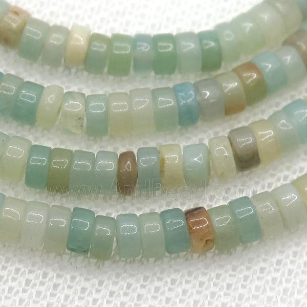 Chinese Amazonite heishi beads