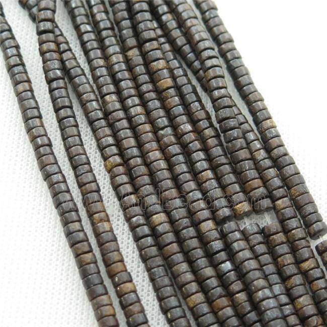 Bronzite heishi beads
