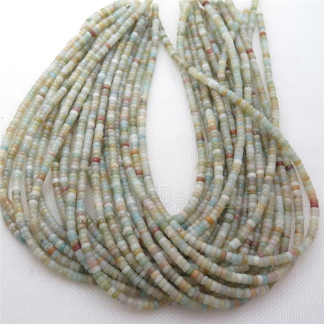 Amazonite heishi beads