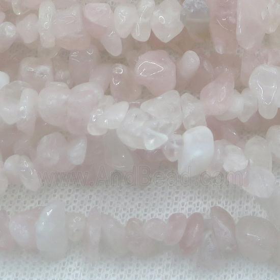 Rose Quartz chip beads