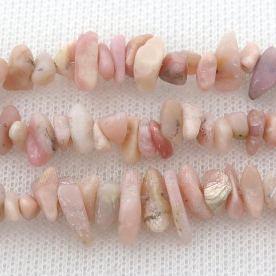 Pink Opal chip beads