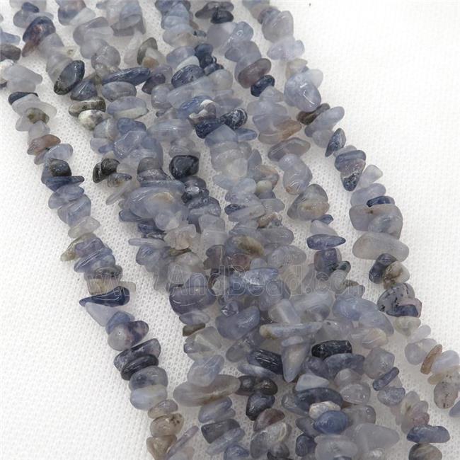 Iolite chip beads